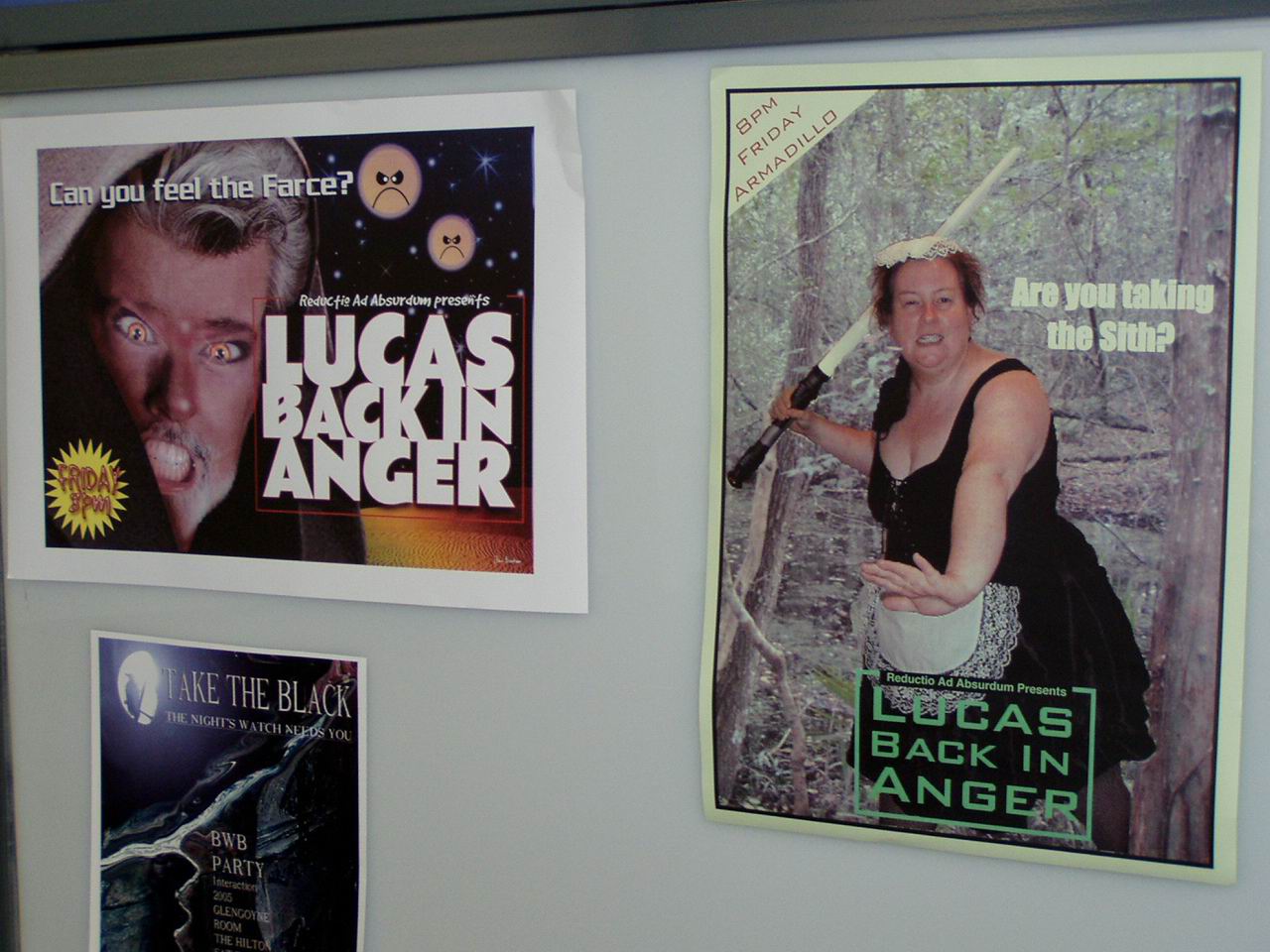 Plakaty „Lucas Back in Anger”