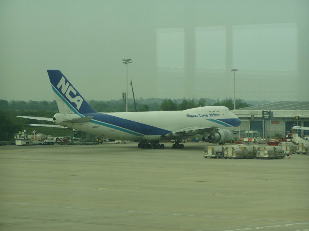 Lotnisko Stansted - 747